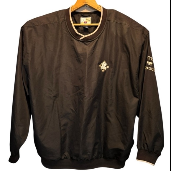 Cutter & Buck Clima Guard Pull Over Windbreaker Black Size XL - Picture 12 of 12